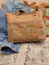 Floral Maxi Tote