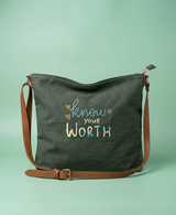 Know-your-Worth Tote