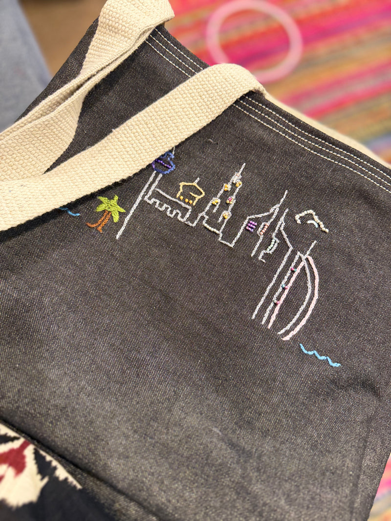 Custom Cityscape Tote