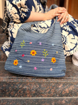 Name and Bloom Tote