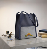 Sunlit Leather Tote