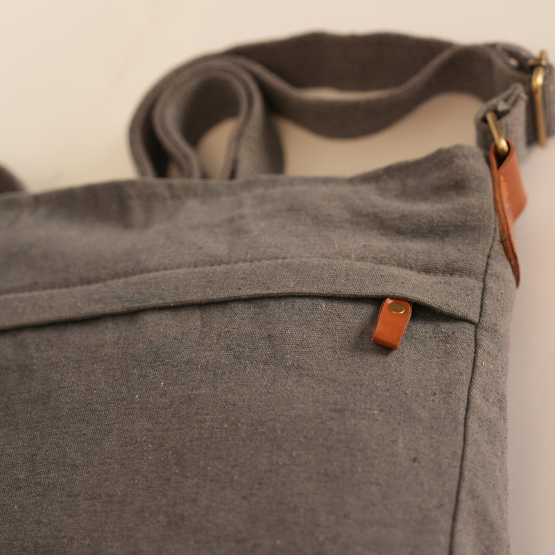 Cross Body Bag-Grey