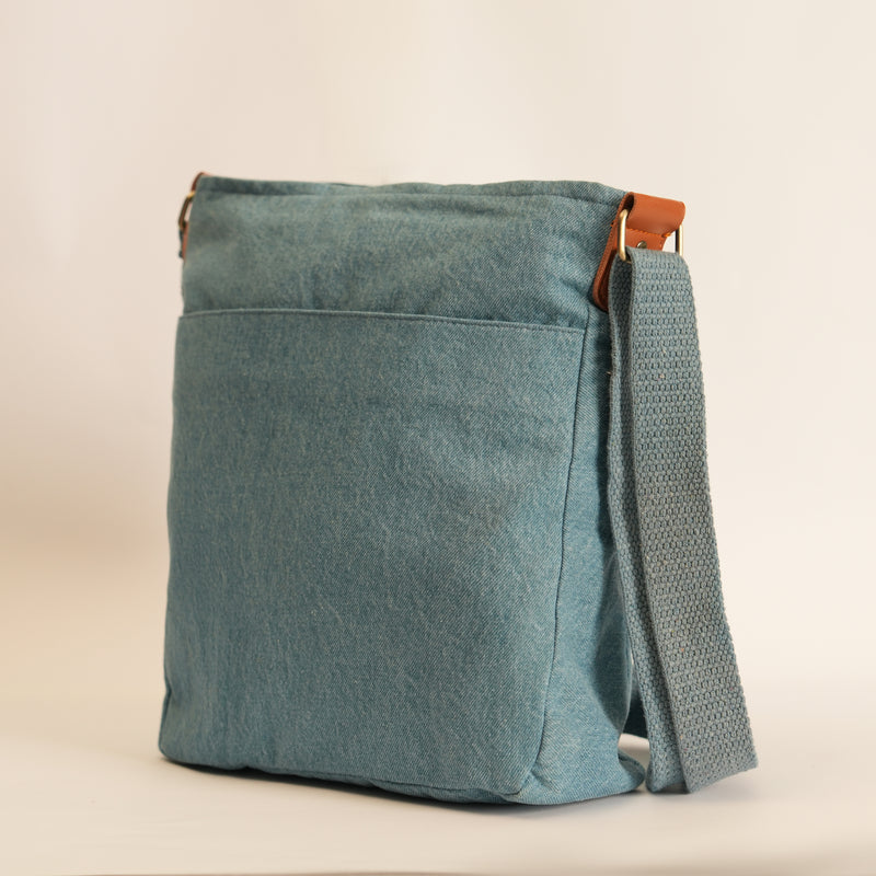 Cross Body Bag-Light Blue