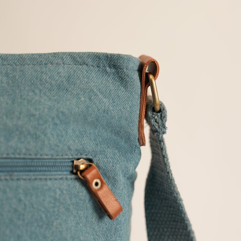 Cross Body Bag-Light Blue