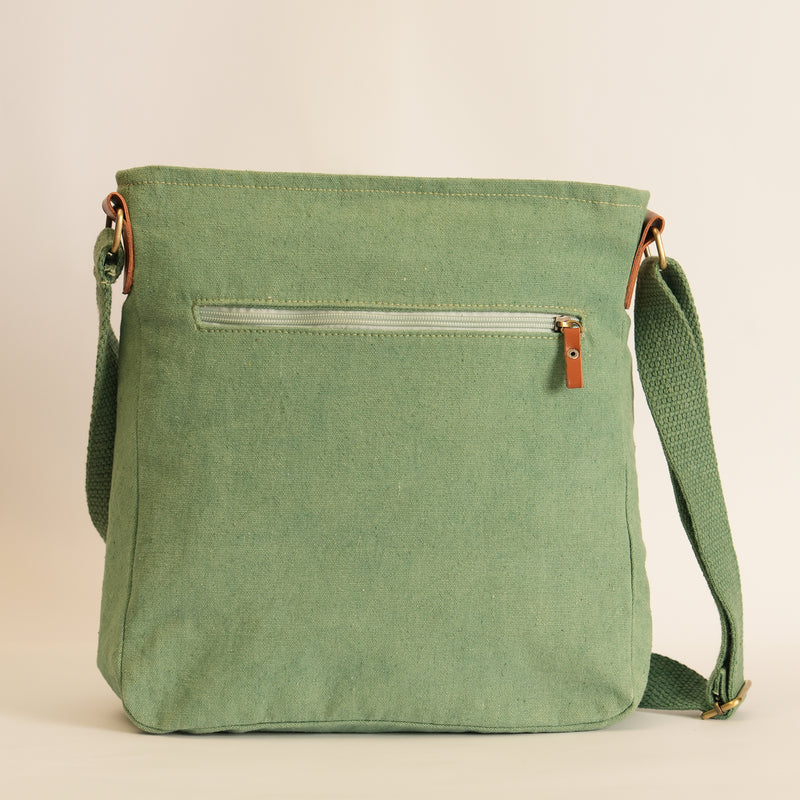 Cross Body Bag-Green