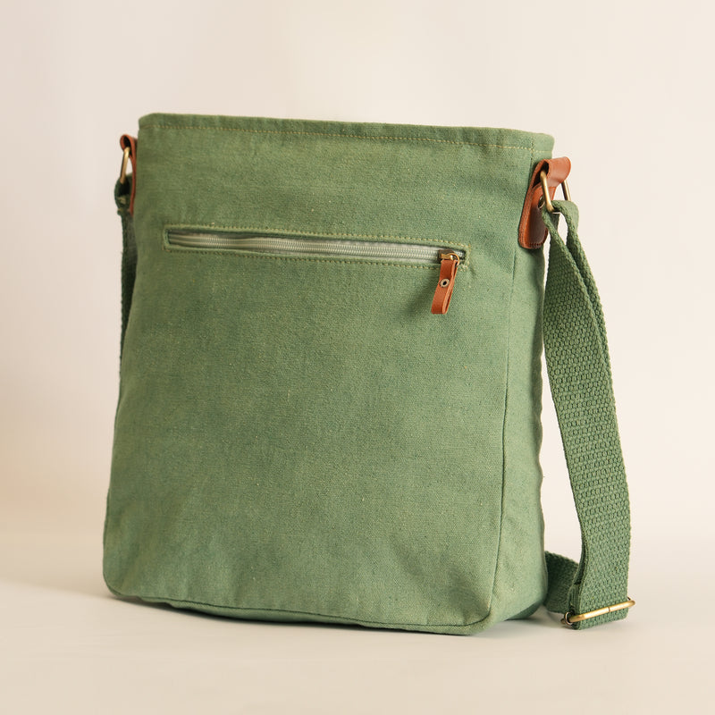 Cross Body Bag-Green
