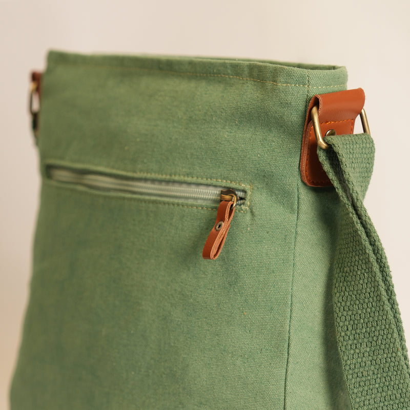 Cross Body Bag-Green