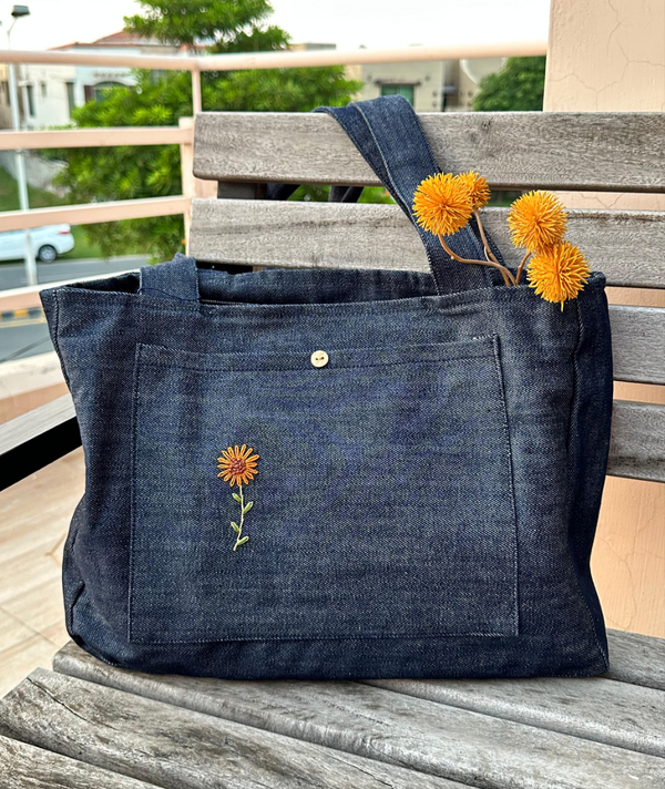 Petal Pockets (Dark Blue)
