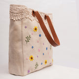 Lacy Sunflower Tote