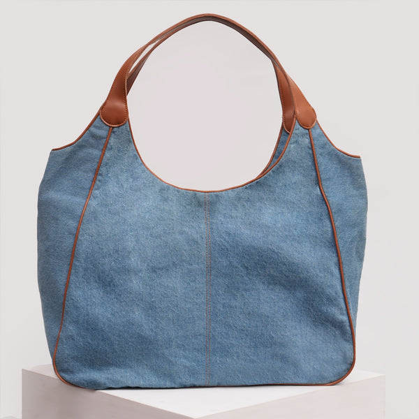Travelling Tote-Light Blue