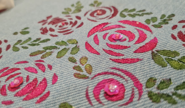 Floral Fusion Tote