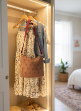 Colorful Bloom Bag (Brown)