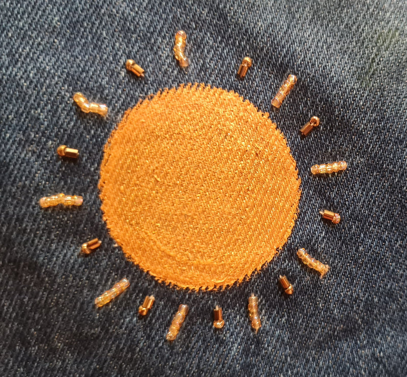 Minimalist Denim Bag